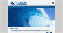 Desktop Screenshot of altafinance.eu