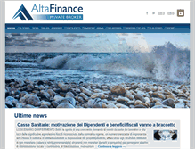 Tablet Screenshot of altafinance.eu